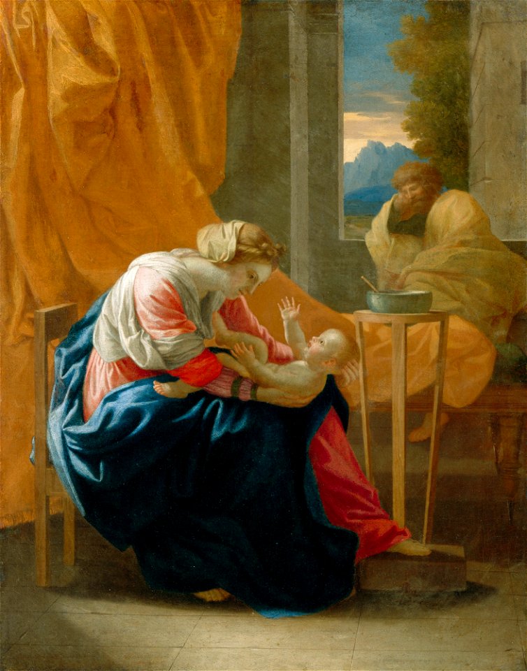 Nicolas Poussin - The Holy Family - 54.2 - Detroit Institute of Arts