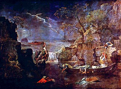 Nicolas Poussin - L'Hiver ou Le Déluge
