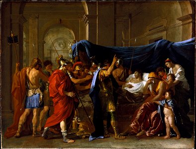 Nicolas Poussin - La Mort de Germanicus