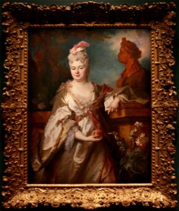 Nicolas largillière, ritratto di madame titon de cogny (jeanne-cecile le guay de mongermon), 1713