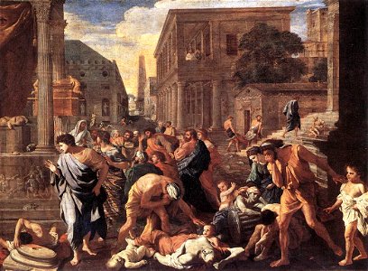 Nicolas Poussin - The Plague at Ashdod - WGA18274
