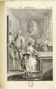 Nicolas Edme Restif de La Bretonne, Les Contemporaines, La polisseuse