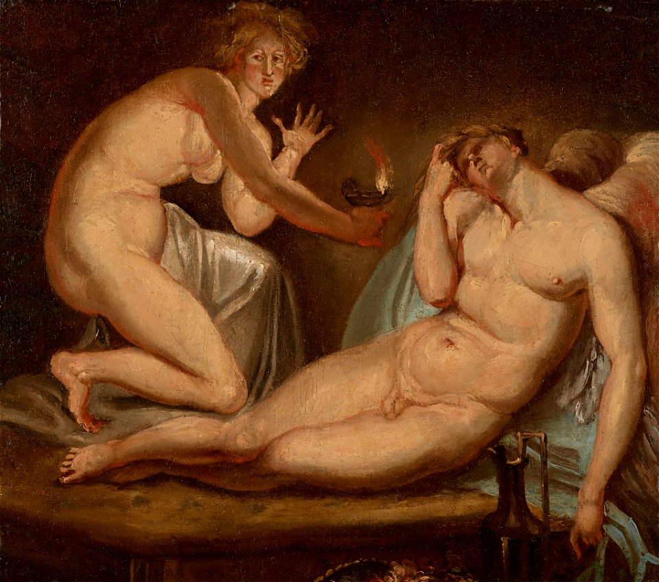 Nicolai Abraham Abildgaard - Amor og Psyche