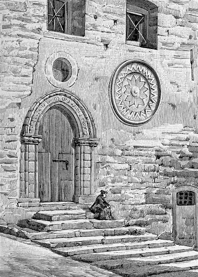 Nicosia – Chiesa di San Benedetto (xilografia)