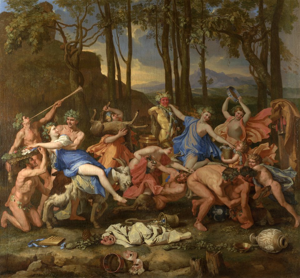 Nicolas Poussin - The Triumph of Pan, 1636