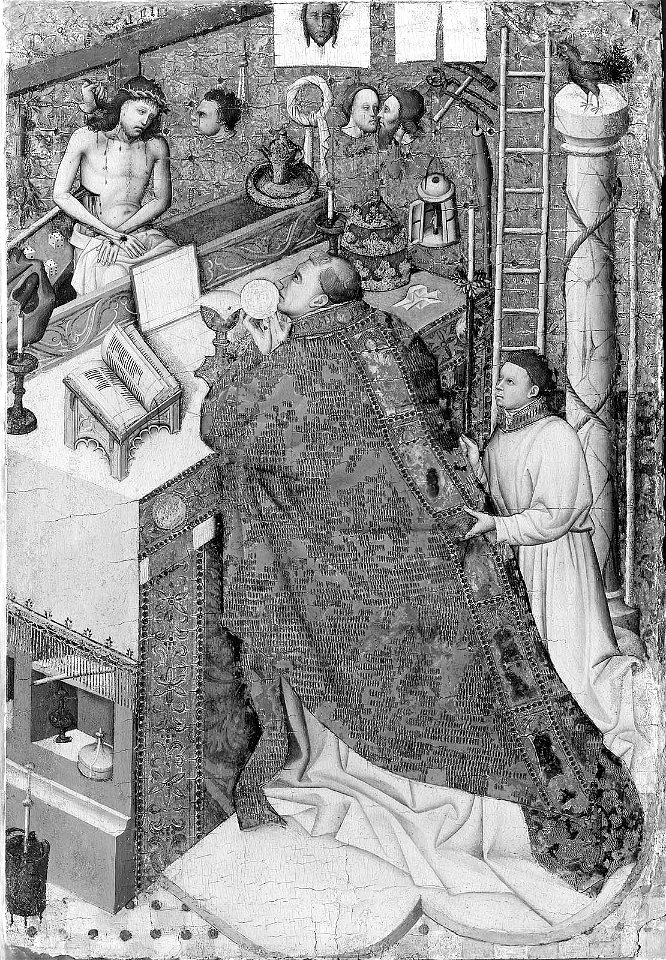 Nicolás Francés - Mass of Saint Gregory - 36.895 - Museum of Fine Arts