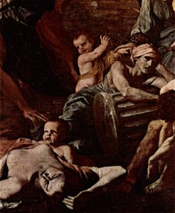 Nicolas Poussin - La Peste à Ashdod (détail)