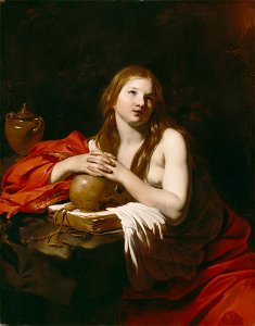 Nicolas Régnier - The Repentant Magdalene - 38.67 - Detroit Institute of Arts