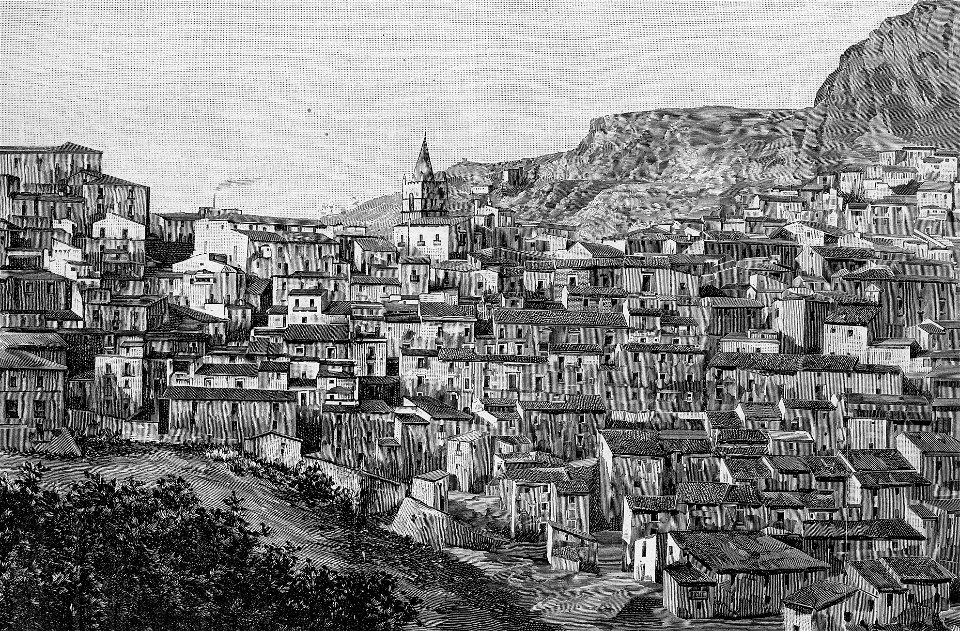 Nicosia – Quartiere di San Nicola (xilografia)