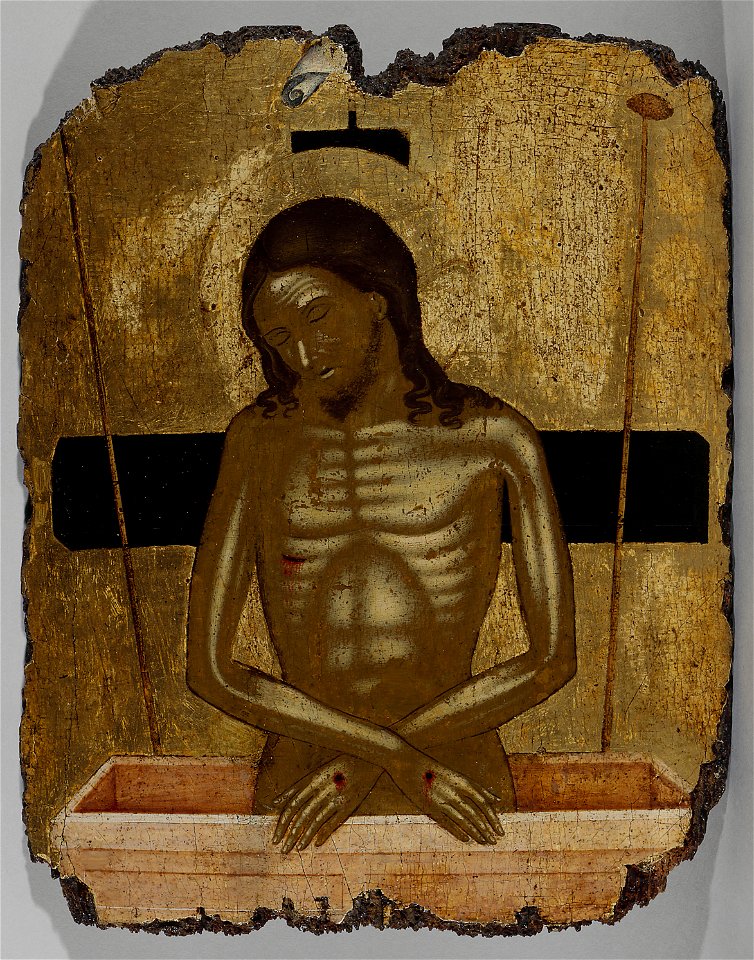 Nicolaos Tzafouris - Christ de Pitié - PDUT1974 - Musée des Beaux-Arts de la ville de Paris
