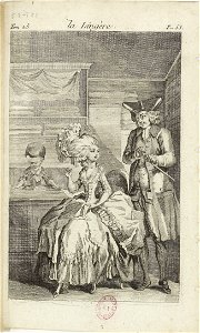 Nicolas Edme Restif de La Bretonne, Les Contemporaines, La lingère
