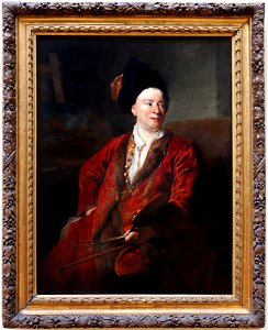 Nicolas de largillierre, ritratto del pittore jean-baptiste forest, ante 1704
