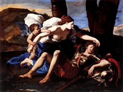 Nicolas Poussin - Rinaldo and Armida - WGA18263