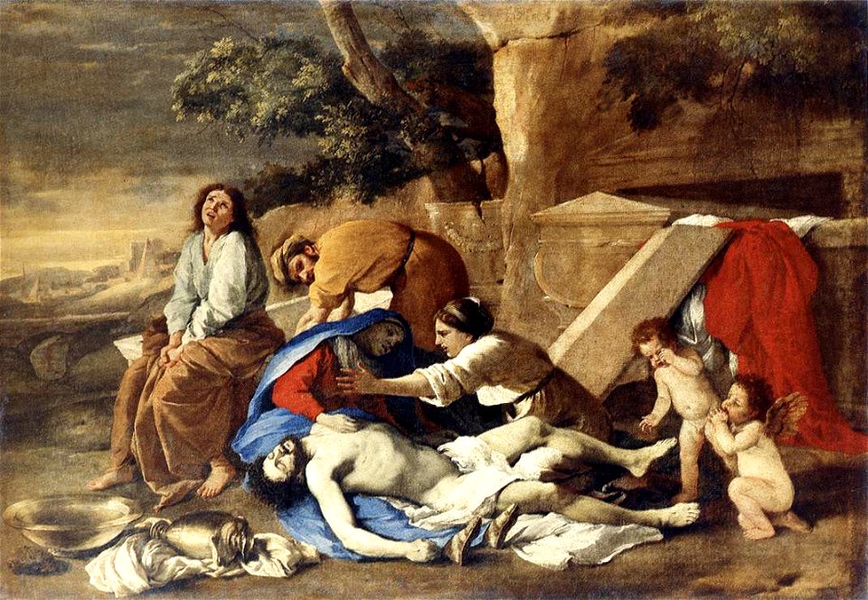 Nicolas Poussin - Lamentation over the Body of Christ - WGA18270