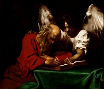 Nicolas Régnier - Saint Matthew and the Angel