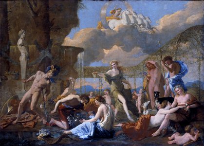 Nicolas Poussin - The Empire of Flora - Google Art ProjectFXD. Free illustration for personal and commercial use.