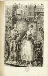Nicolas Edme Restif de La Bretonne, Les Contemporaines, L'écaillère
