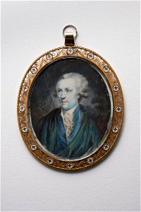 Nicolas Soret - Portrait of young man in blue cloak - NMB 2694 - Nationalmuseum