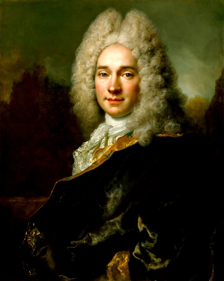 Nicolas de Largillière - Portrait of Pierre Cadeau de Mongazon (1687–1763) - BF.1988.1 - Museum of Fine Arts
