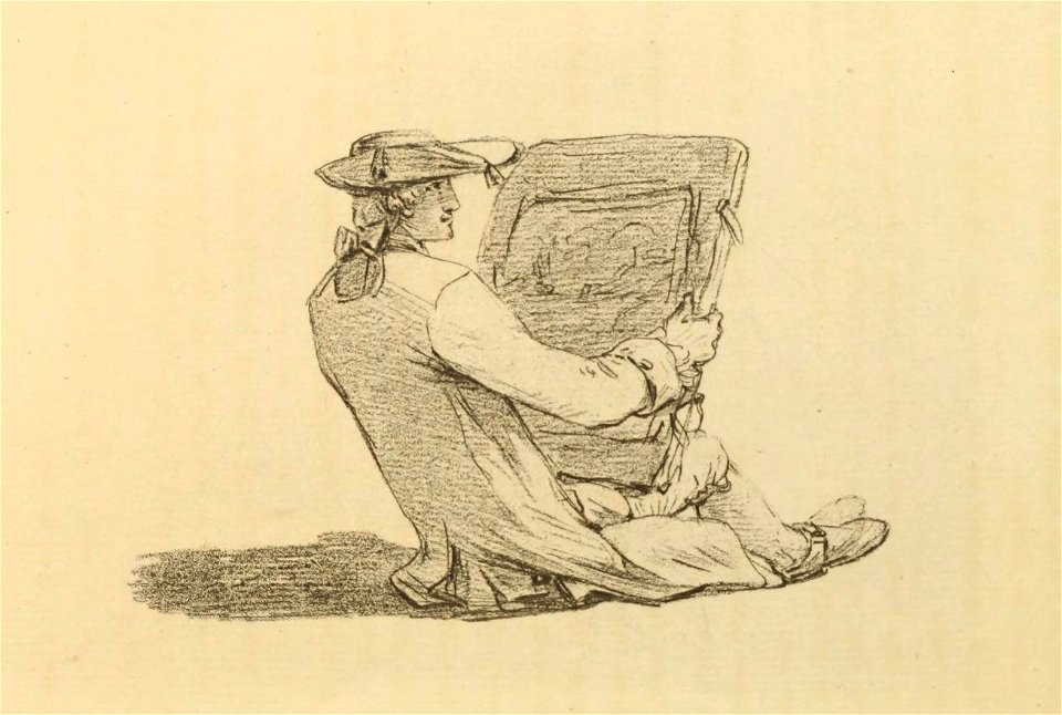 Nicolas Ozanne dessinant