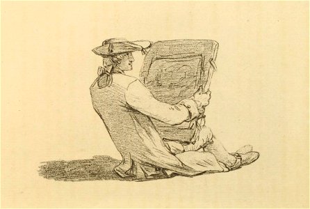 Nicolas Ozanne dessinant