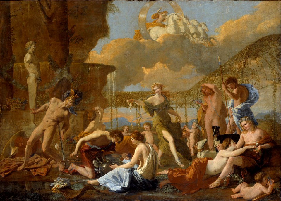 Nicolas Poussin - The Empire of Flora (1631) - Google Art Project