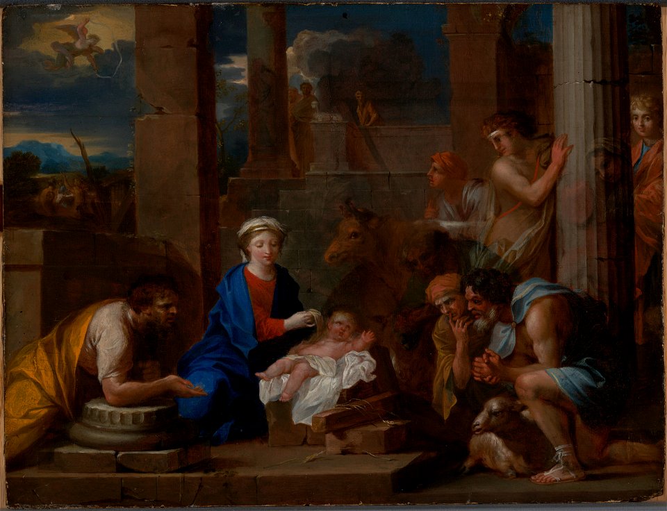 Nicolas-Pierre Loir - The Adoration of the Sheperd - 1982.81 - Yale University Art Gallery