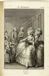 Nicolas Edme Restif de La Bretonne, Les Contemporaines, La receveuse