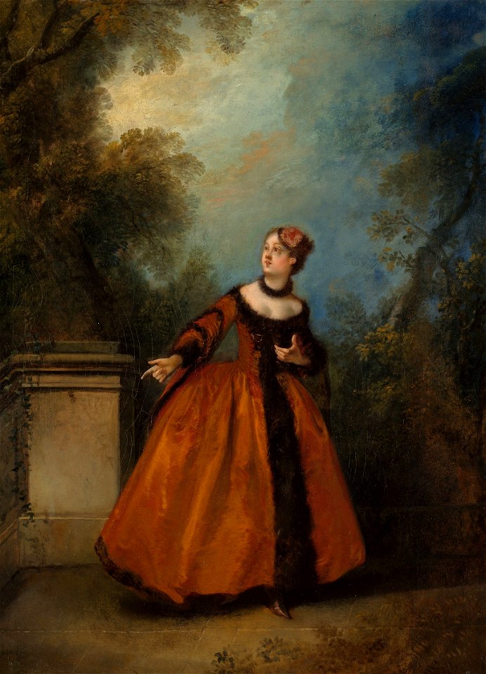 Nicolas Lancret - The Beautiful Greek Woman - 1948.565 - Art Institute of Chicago