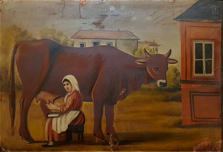 NicoPirosmani MilkingCow
