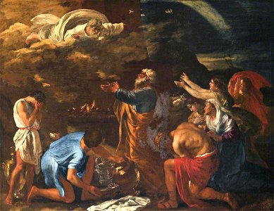 Nicolas Poussin (1594-1665) - The Sacrifice of Noah - 1298200 - National Trust