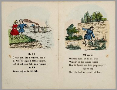 Nieuw AB boek naar een oud rijmpje en op een aardig wijsje (1856) - PPN 851964206 - Image 9