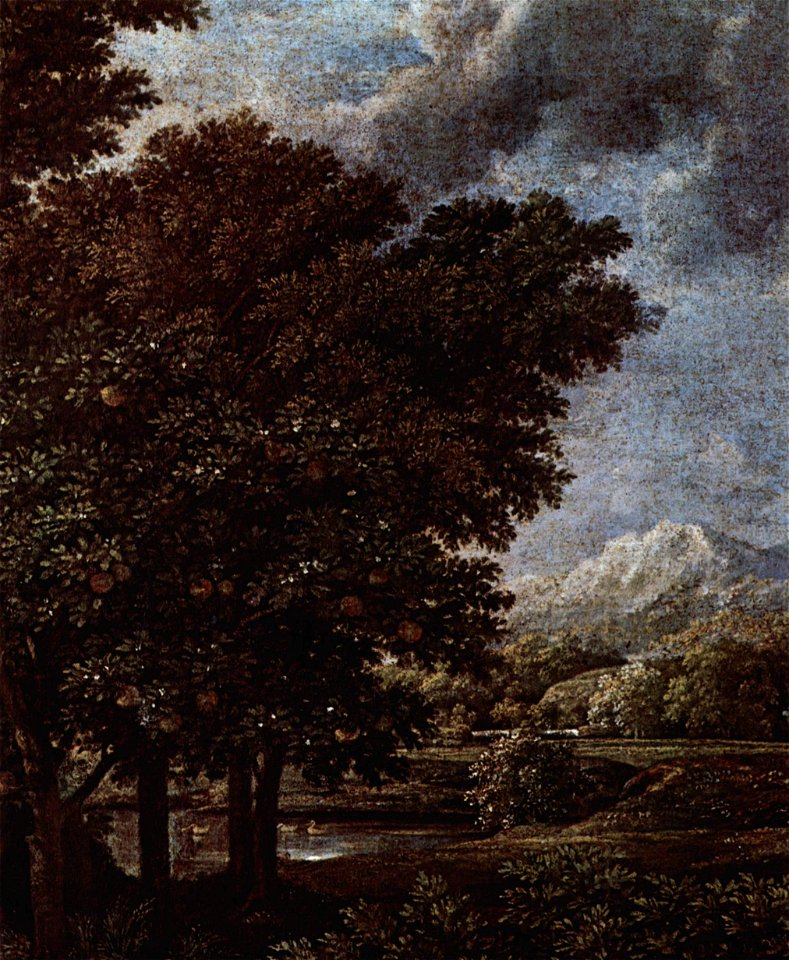 Nicolas Poussin - Le Printemps (détail)