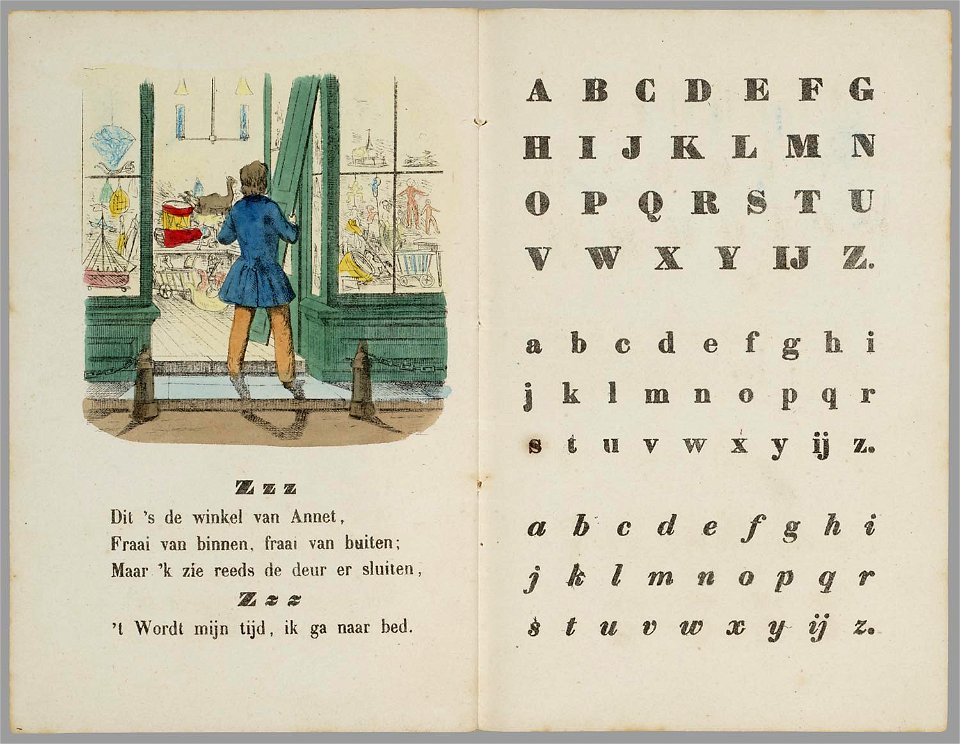 Nieuw AB boek naar een oud rijmpje en op een aardig wijsje (1856) - PPN 851964206 - Image 16