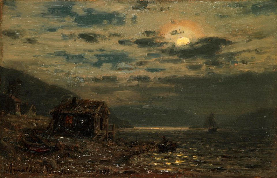 Amaldus Nielsen - Ved Djönne (1891)