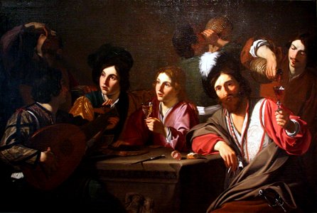 Nicolas Tournier - Réunion de buveurs