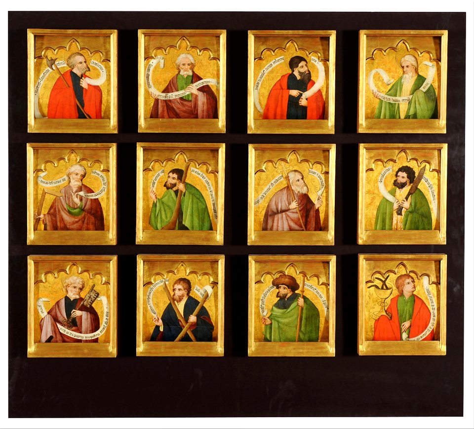 Nicolás Francés - The Twelve Apostles - Google Art Project
