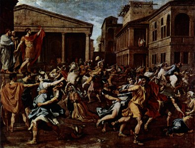 Nicolas Poussin - L'Enlèvement des Sabines