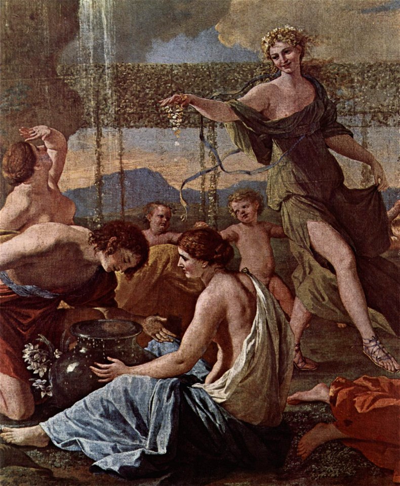 Nicolas Poussin - L'Empire de Flore (détail) (2)