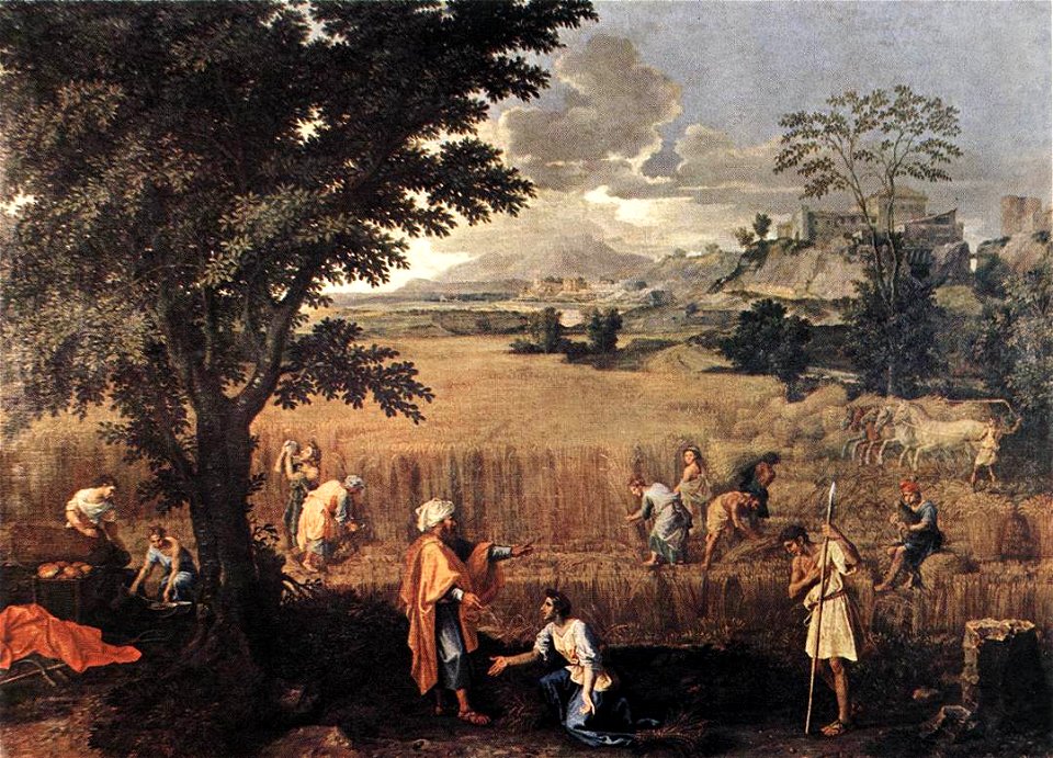 Nicolas Poussin - Summer (Ruth and Boaz) - WGA18342