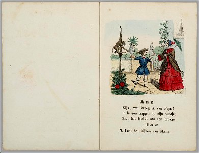 Nieuw AB boek naar een oud rijmpje en op een aardig wijsje (1856) - PPN 851964206 - Image 3