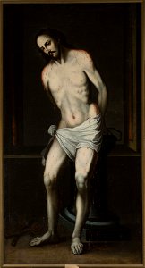 Nieznany malarz hiszpański - Flagellation of Christ at the column - M.Ob.2222 - National Museum in Warsaw