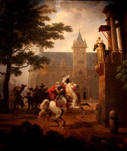 Nicolas-Antoine Taunay - Henri IV caracolant 01