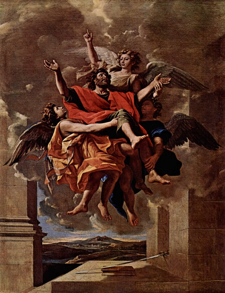 Nicolas Poussin - Le Ravissement de saint Paul, 1650 (vers)