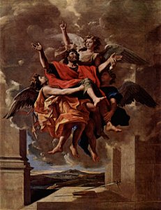 Nicolas Poussin - Le Ravissement de saint Paul, 1650 (vers)