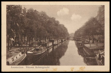 Nieuwe Achtergracht gezien vanaf de Weesperstraat richting Roetersstraat, Afb PBKD00181000001