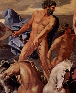 Nicolas Poussin - Le Triomphe de Neptune ou La Naissance de Vénus (détail)
