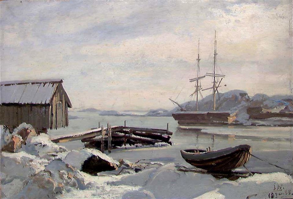 Johan Nielssen - From Koholmen near Kristiansand - NG.M.01456 - National Museum of Art, Architecture and Design