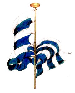 Nieuwe Hollandse scheeps-bouw 1695, Plate 56 (Vlag van Duinkerken)