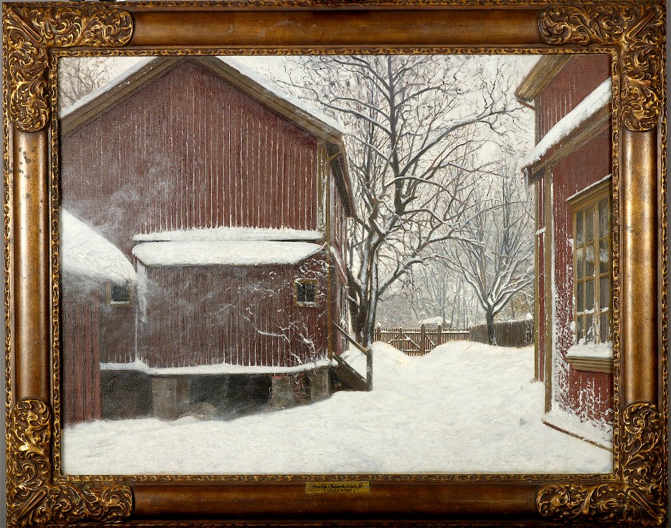 Amaldus Nielsen - Snefokk i Majorstuveien 8 - AN.M.00286 - Munch Museum (cropped-1)
